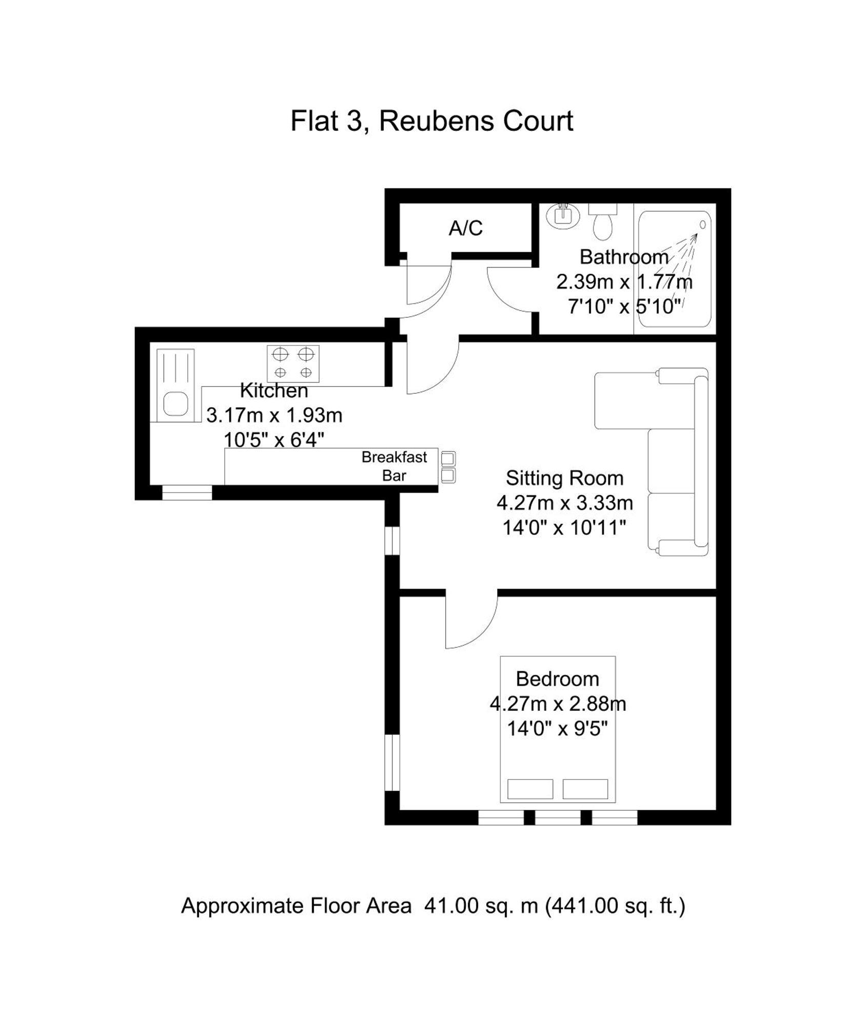 City Apartments - Reubens Court York Ruang foto